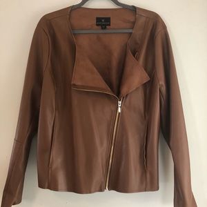 Faux Leather Jacket